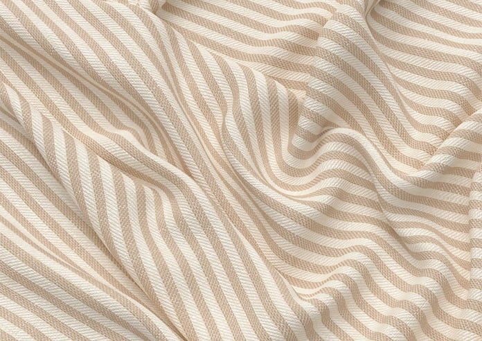 Ravelle Stripe, Muted Blush - Twist&Fit Roman Blind - Image 4